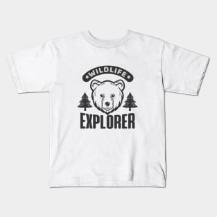 Wild Life Explorer Kids T-Shirt